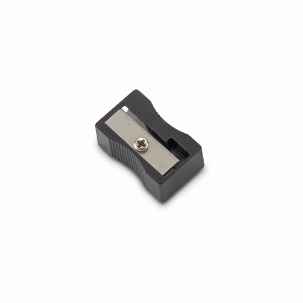 Tajalápiz plástico school Blanco miniatura 3