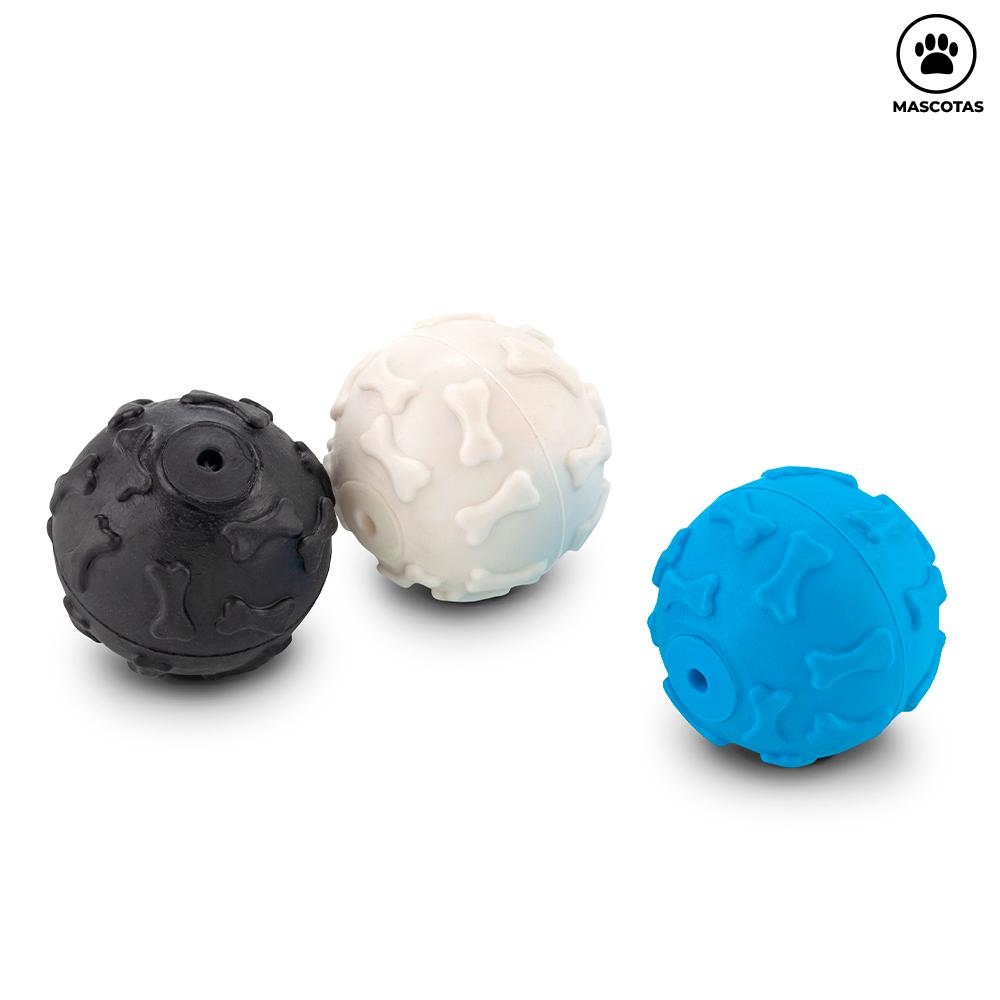 Bola para mascotas Negro front