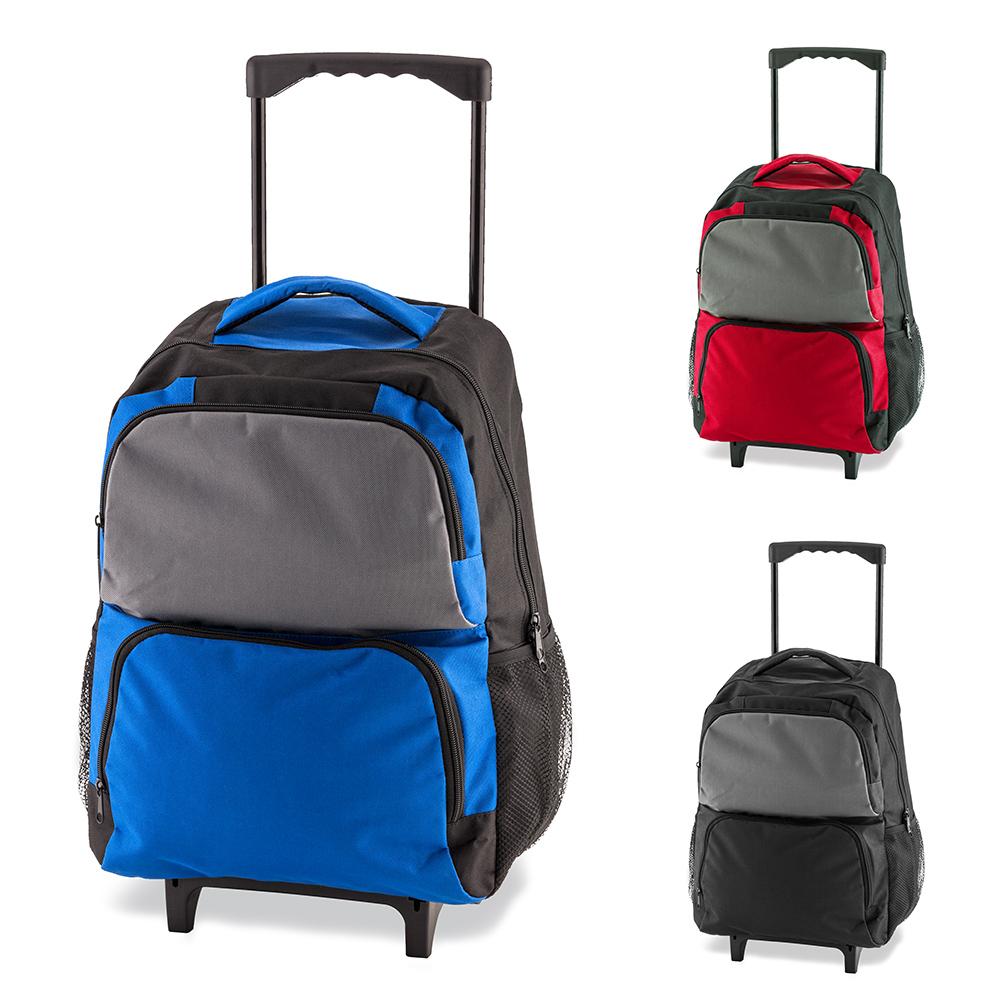 Trolley morral backpack dilbert - oferta oferta Azul front