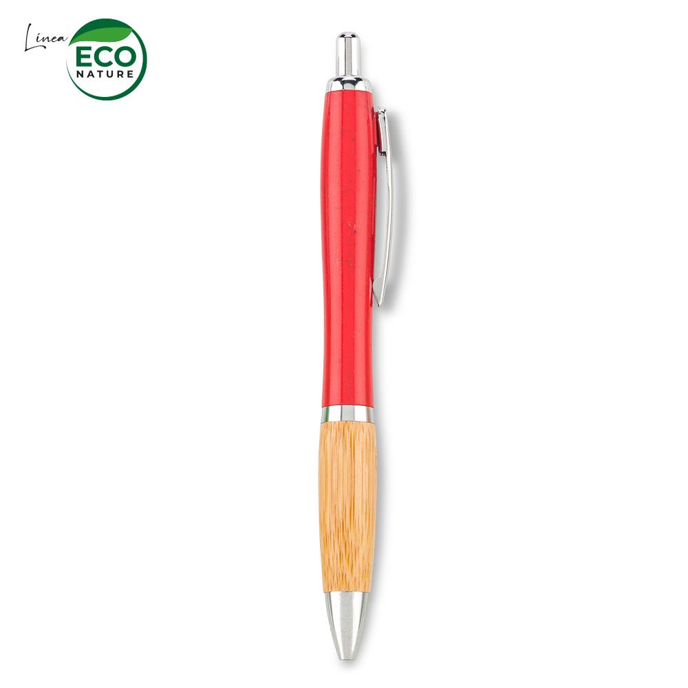 Boligrafo ventura eco bamboo Azul miniatura 5