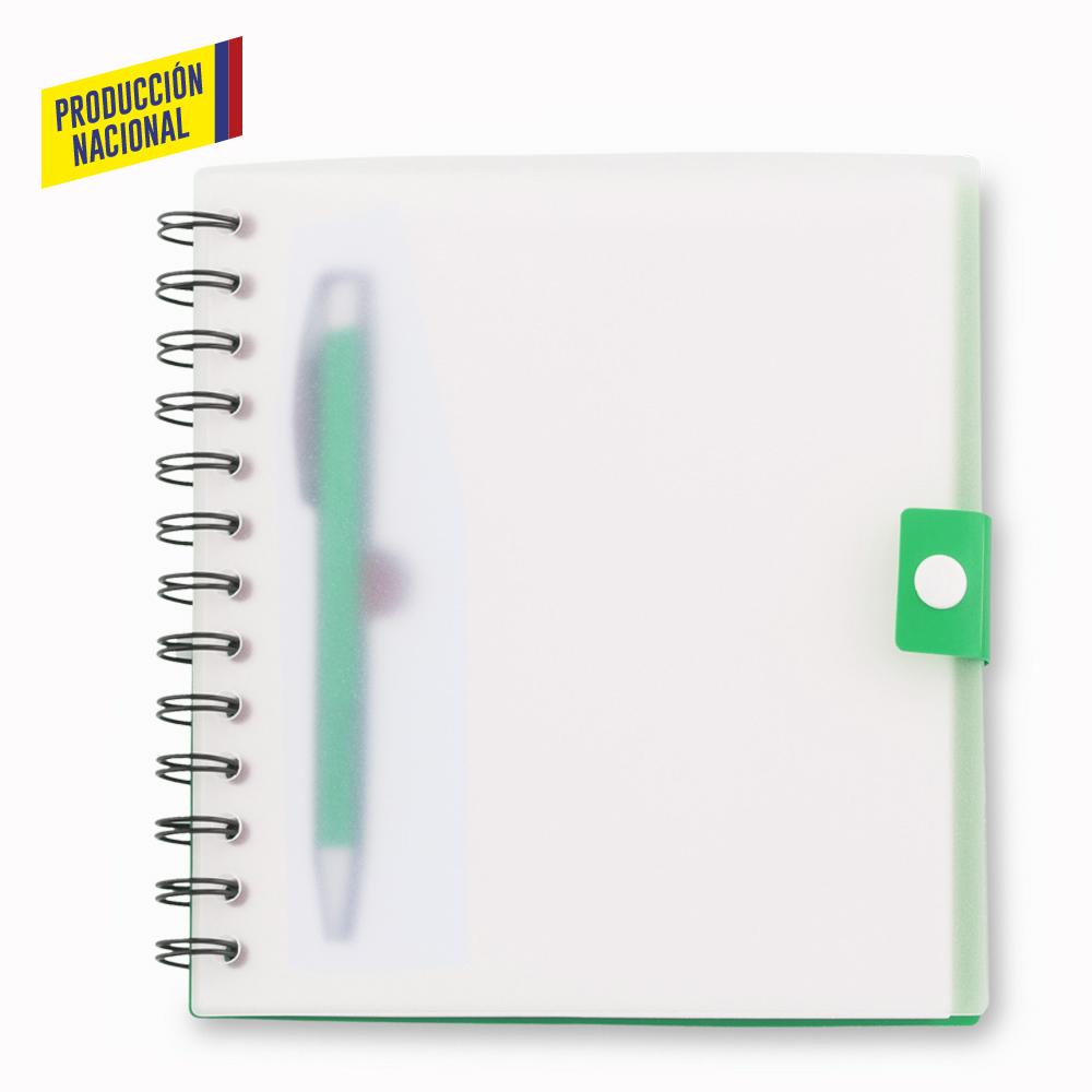 Libreta con boligrafo kadens - produccion nacional produccion nacional Amarillo miniatura 8