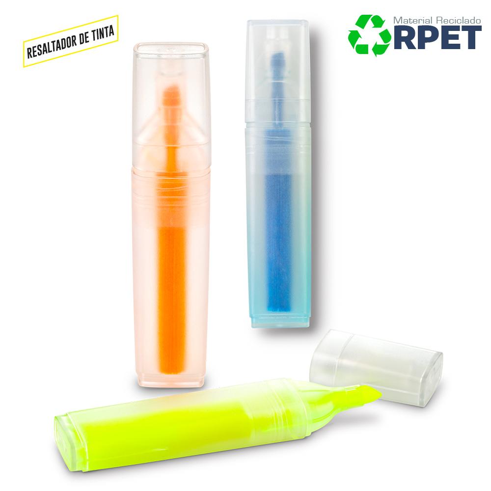 Resaltador raff rpet Amarillo front