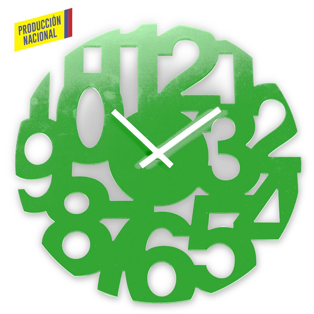 Reloj de pared cosmos - produccion nacional produccion nacional Azul miniatura 5