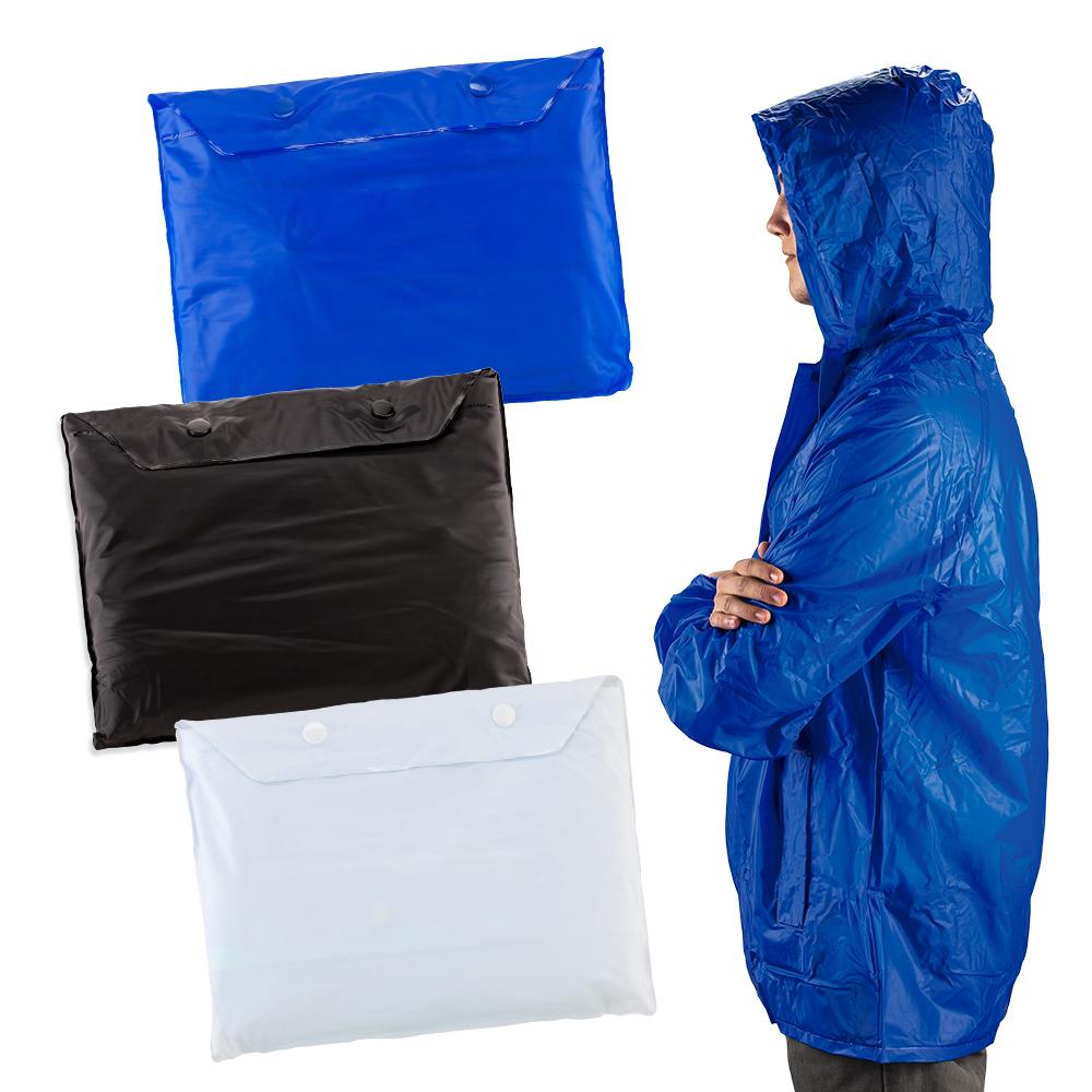 Chaqueta en pvc Azul Rey M front