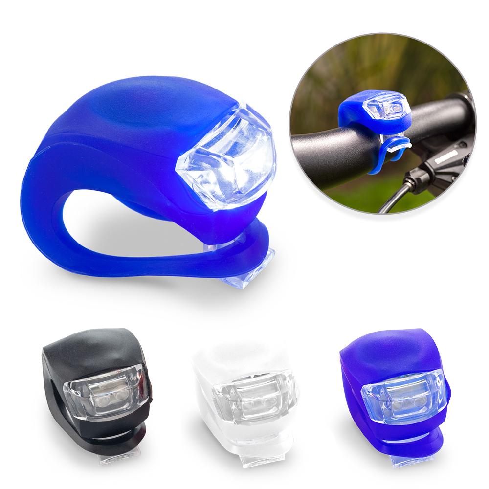 Linterna para bicicleta snake ii Azul front