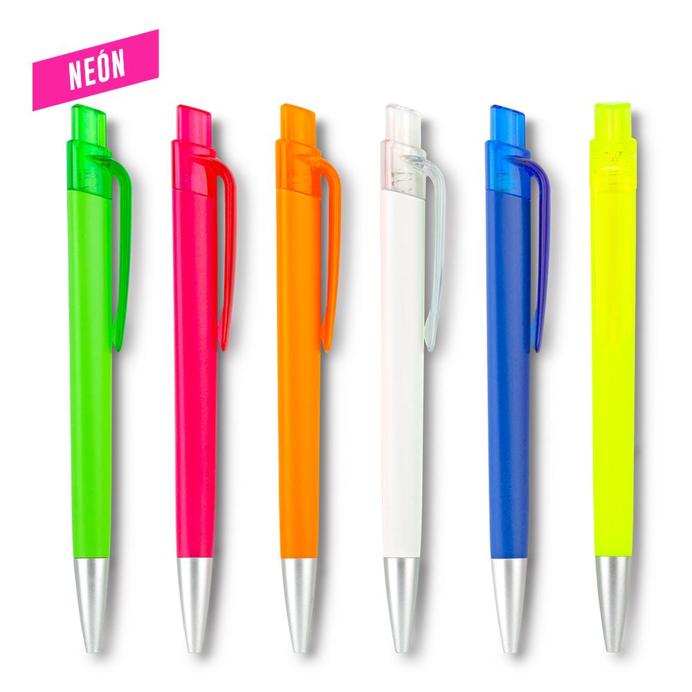 Boligrafo rush neon Azul front