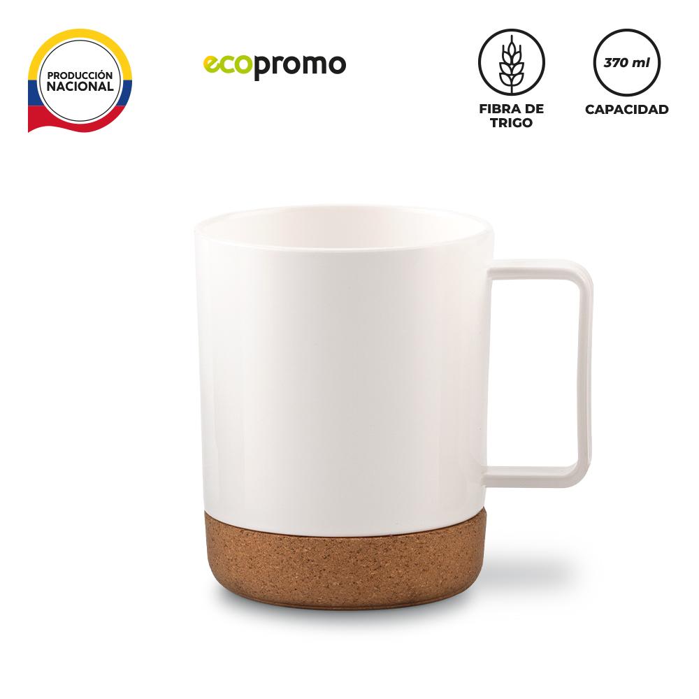 Mug plastico atom 370 ml produccion nacional Verde miniatura 9