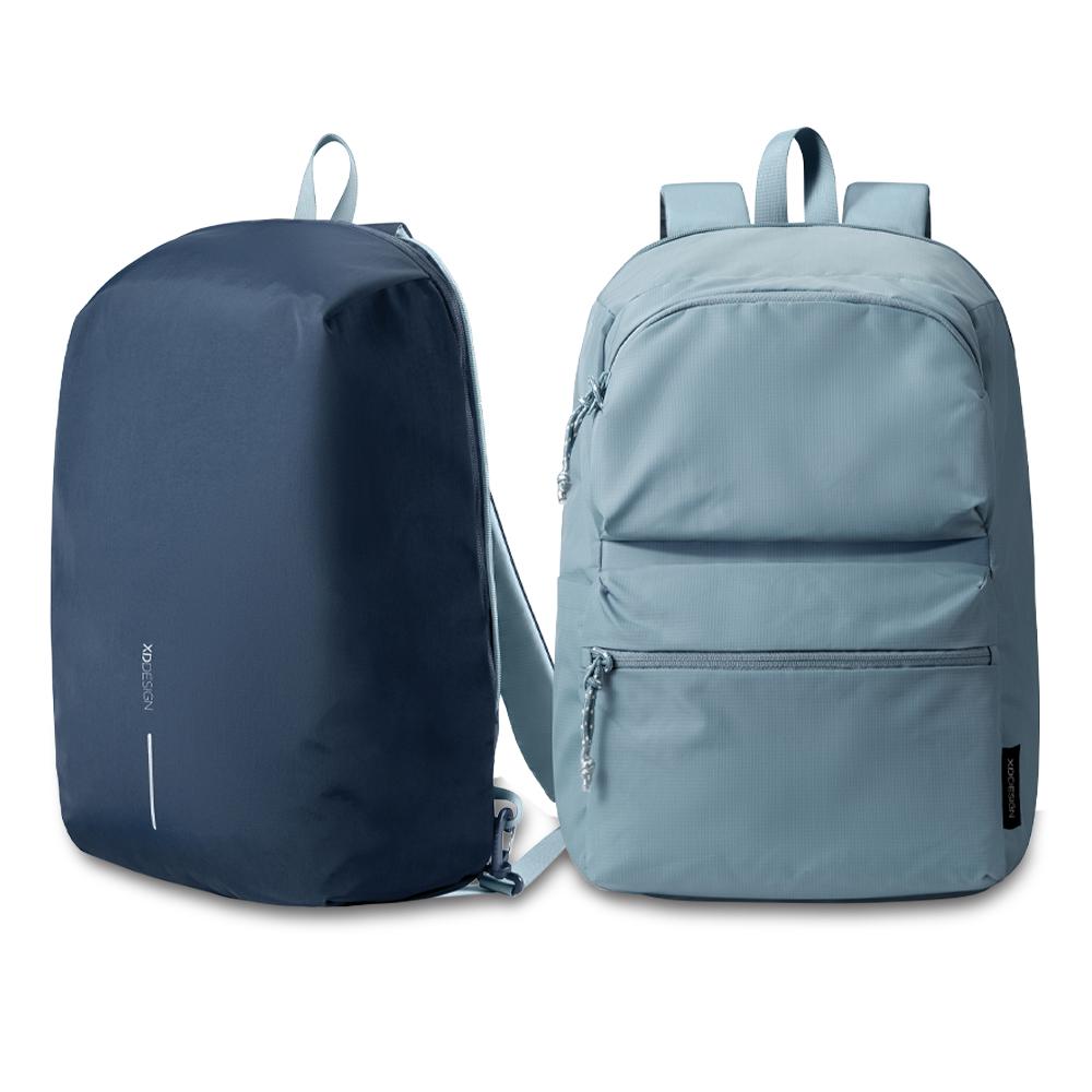 Morral backpack switch 2-1 nuevo Negro - Azul miniatura 3