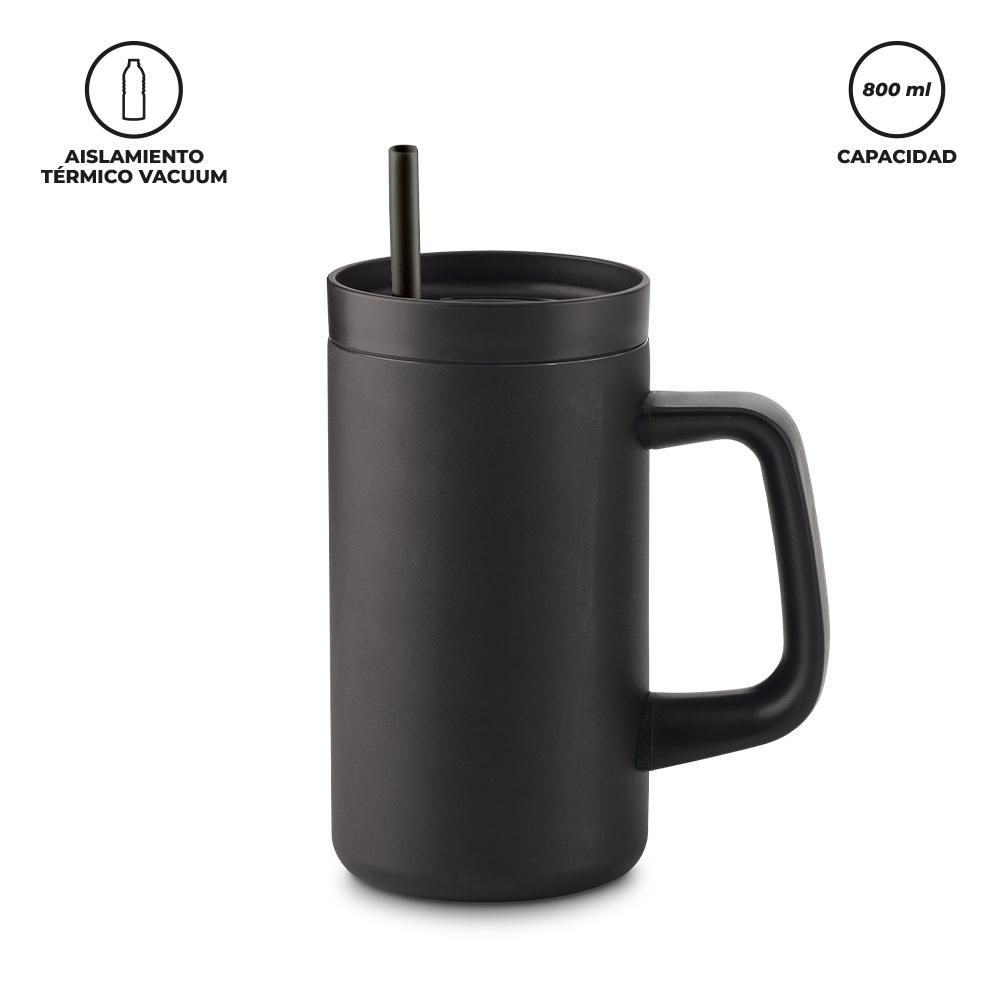 Mug metálico micron 800 ml Blanco miniatura 5