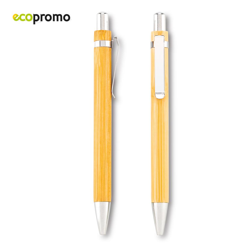 Boligrafo lolly bamboo eco Bamboo front