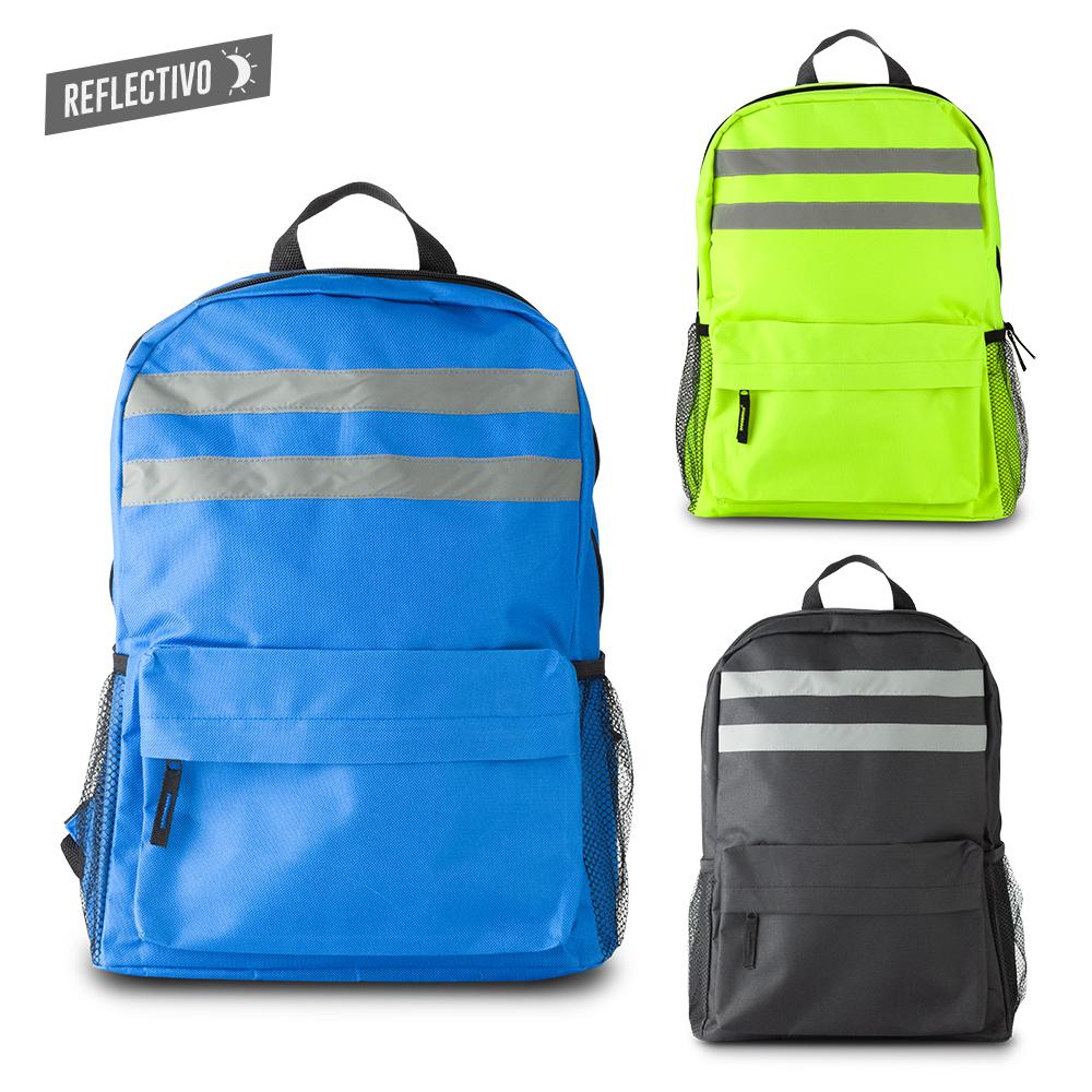 Morral backpack glow - oferta oferta Amarillo fluorescente front