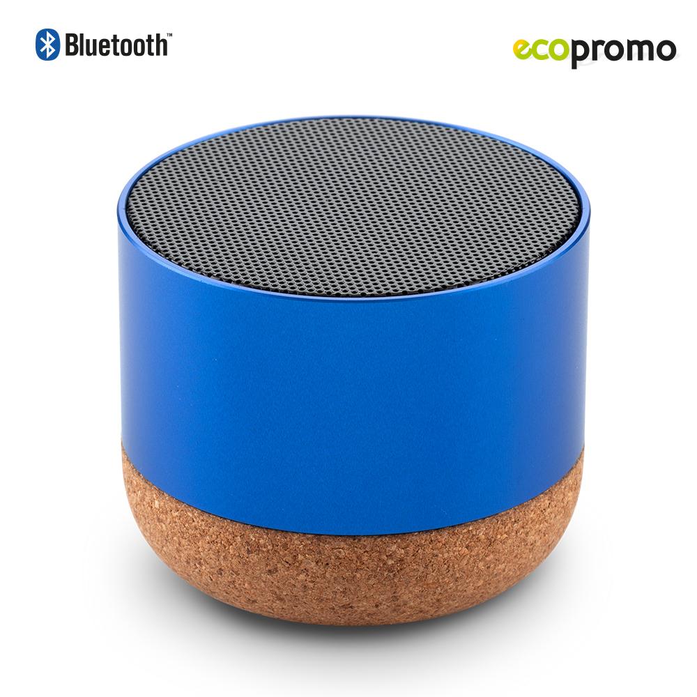 Speaker bluetooth zip cork Azul Royal miniatura 3