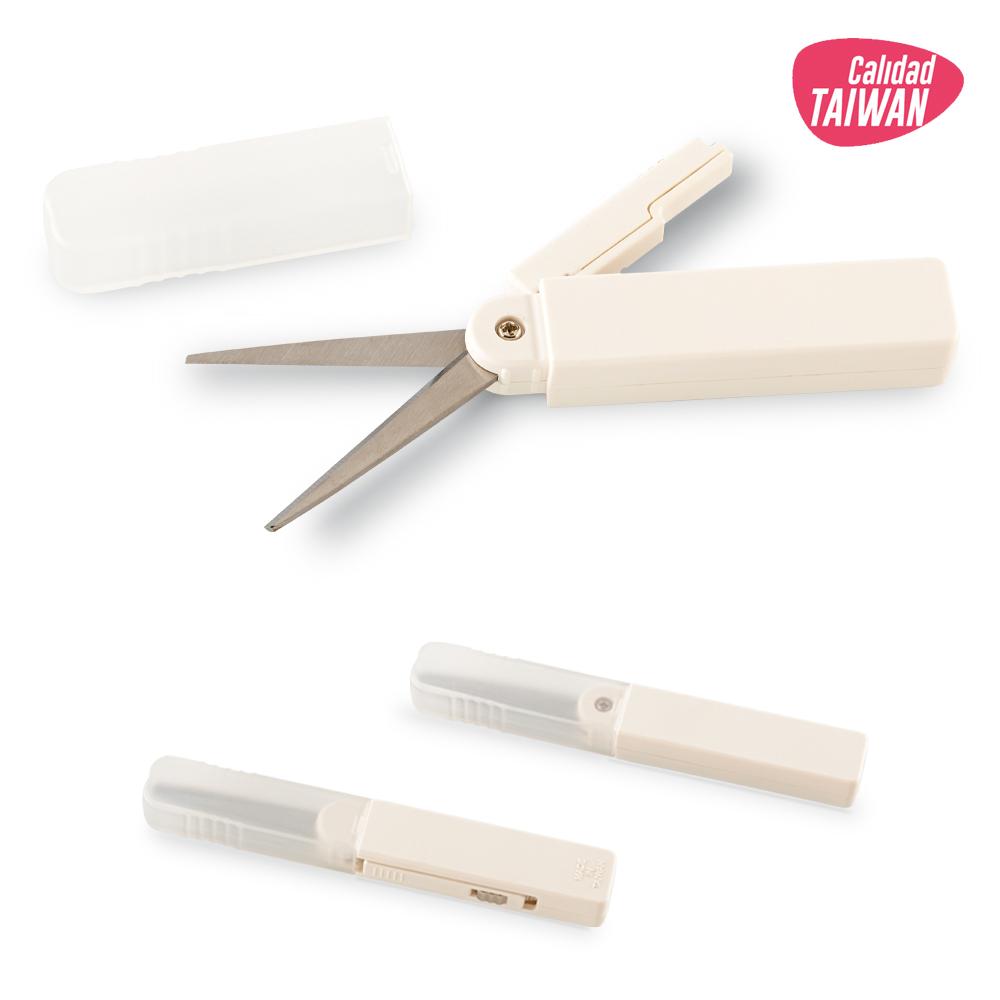 Tijeras plasticas Blanco front