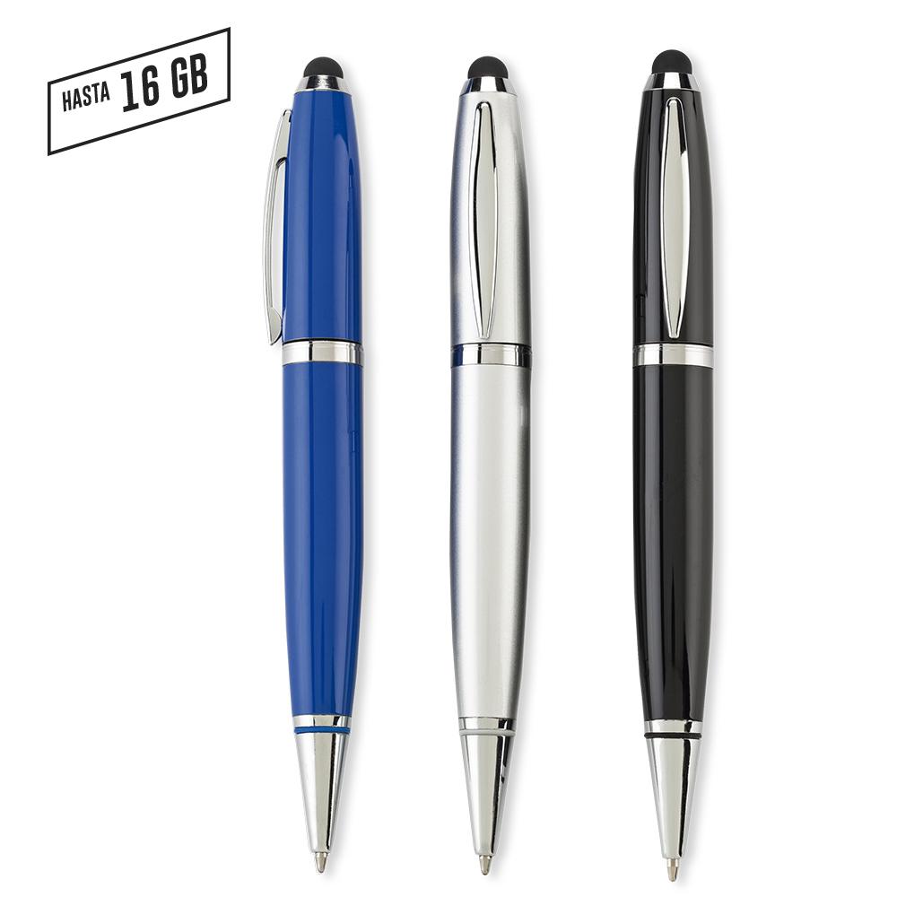 Memoria usb boligrafo king precio neto precio neto Azul .8GB miniatura 3