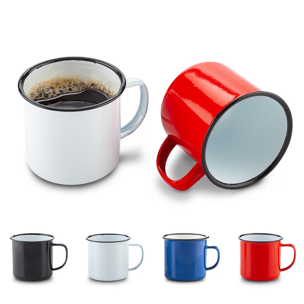 Mug metálico wilem 380ml ii Negro miniatura 2