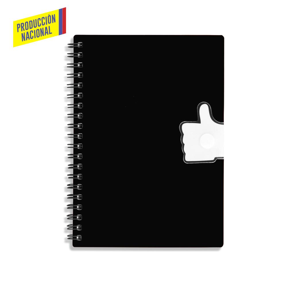 Libreta like it - produccion nacional produccion nacional Azul front