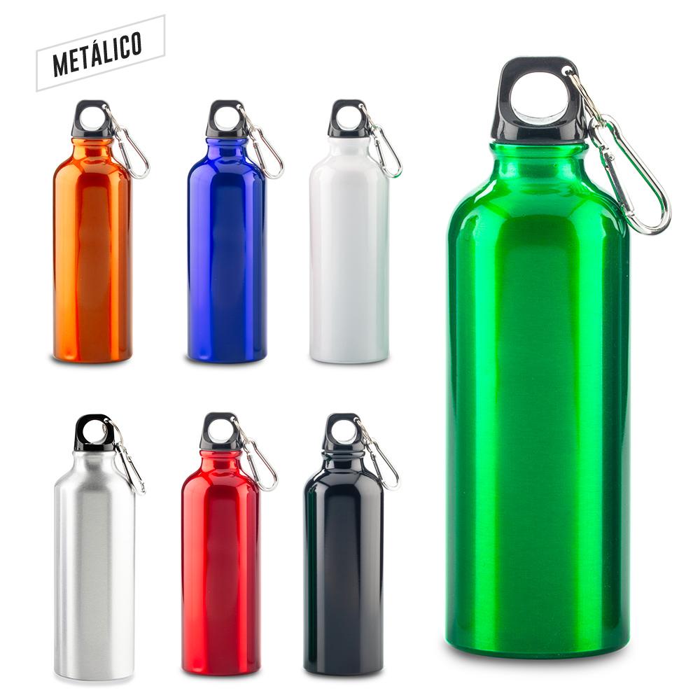Botilito metalico sport bottle - 500ml Silver front