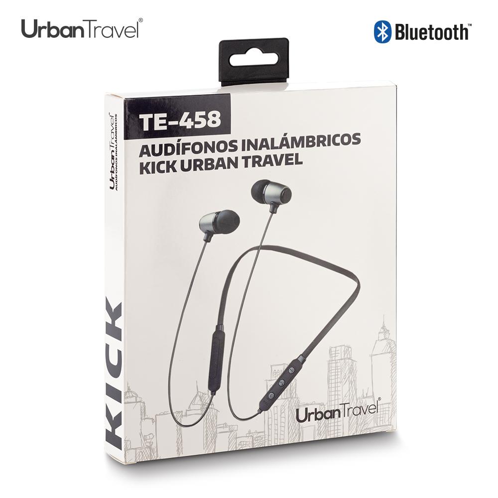 Audifonos inalambricos kick urban travel Negro miniatura 6