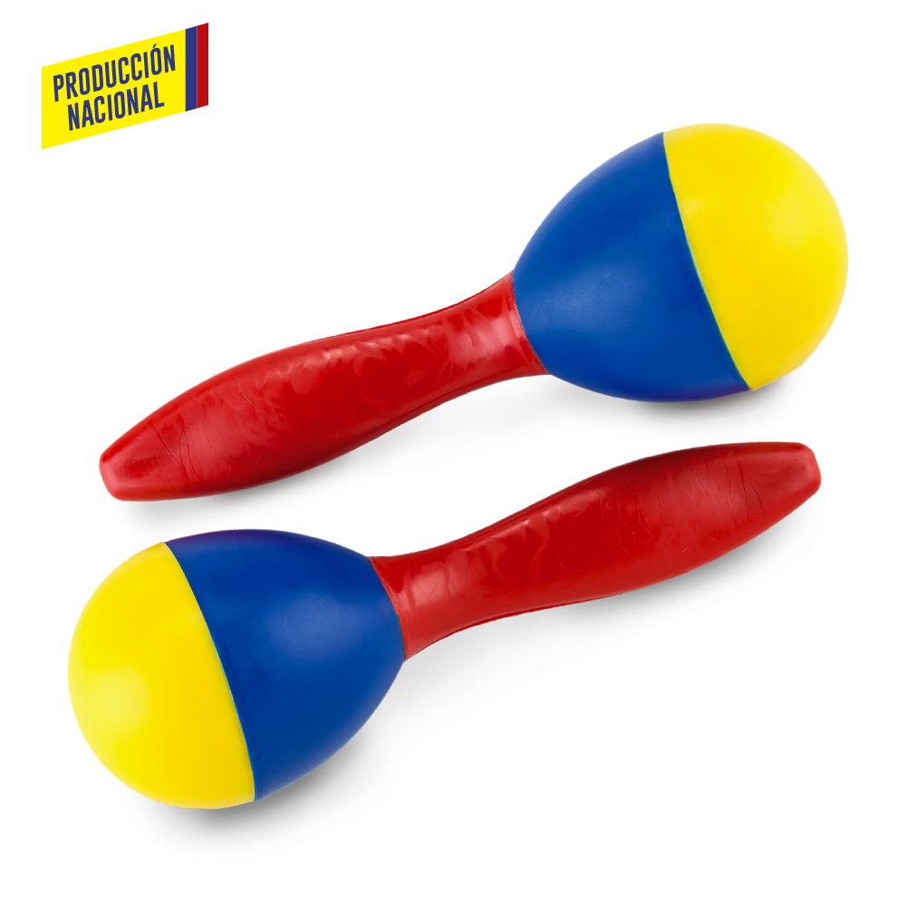 Maracas colombia - produccion nacional produccion nacional azul front