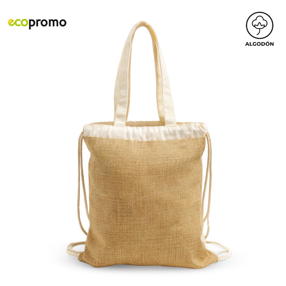 Bolsa en algodón y yute nativ 300gr nuevo Natural miniatura 3
