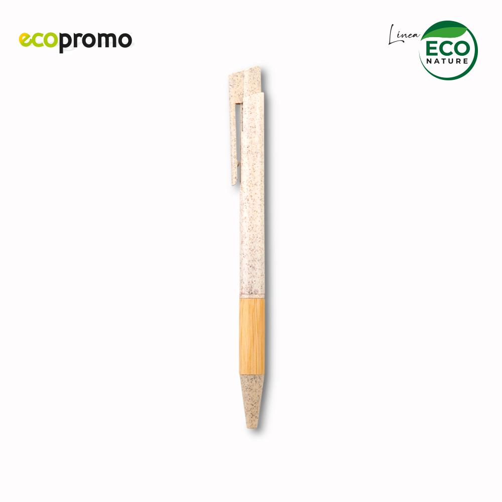 Bolígrafo summit eco bamboo Azul Royal miniatura 5