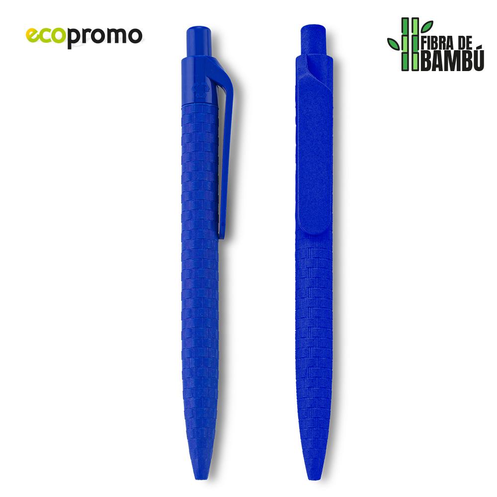 Boligrafo geometric eco Azul miniatura 3