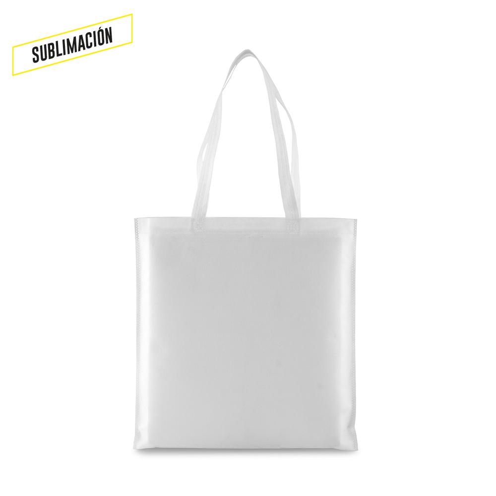 Bolsa en cambrel baxter para sublimación (80gr) Blanco miniatura 3