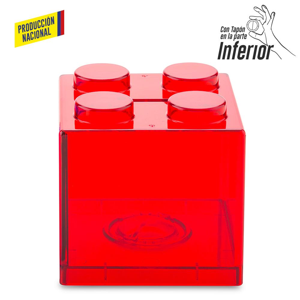 Alcancia cubo apilable - produccion nacional produccion nacional Blanco miniatura 6