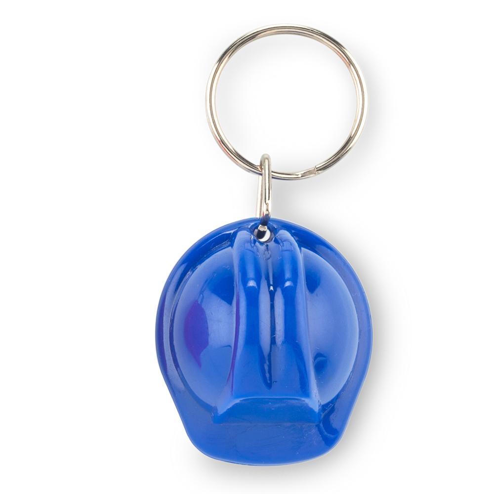 Llavero casco Azul miniatura 3