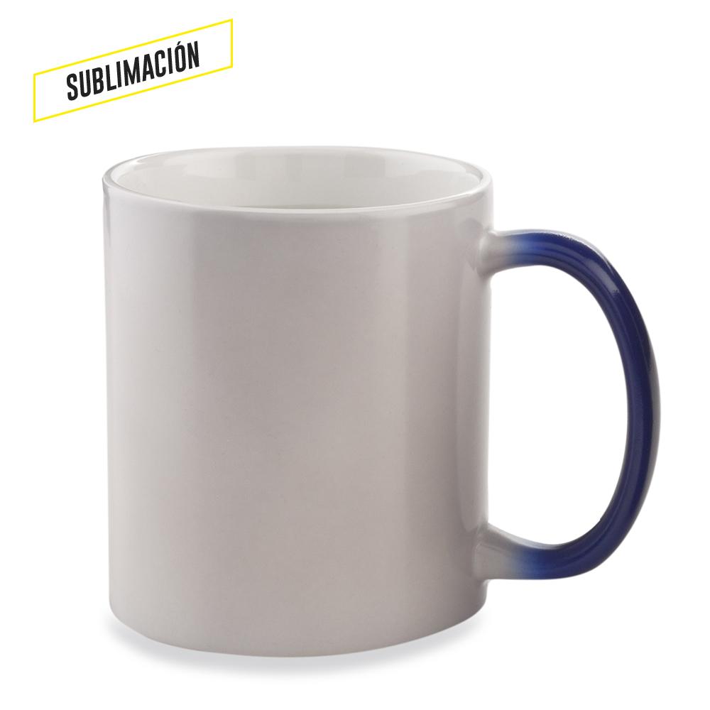 Mug ceramica sublimacion magic color 11oz Negro Mate miniatura 4