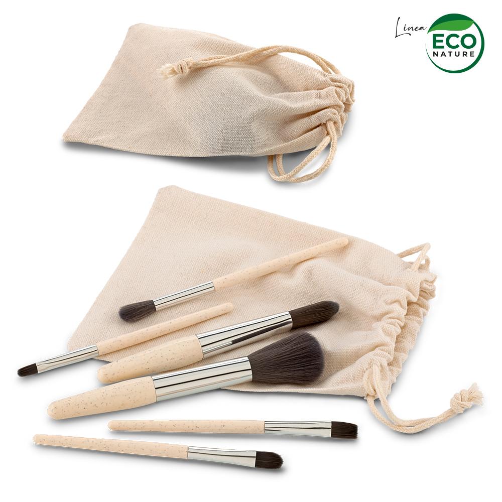 Set de brochas cayden Natural miniatura 2
