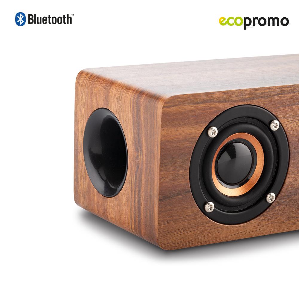 Speaker bluetooth retro bamboo Madera miniatura 4