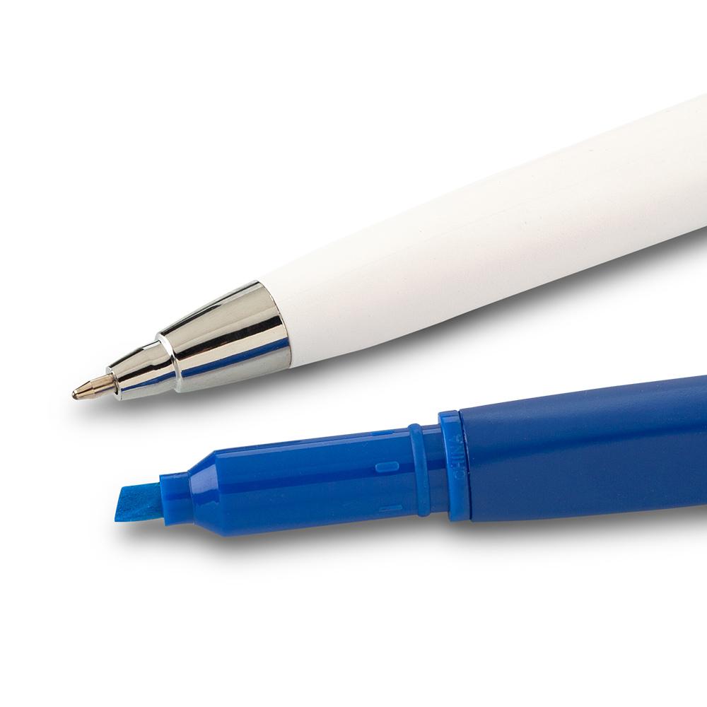 Boligrafo carson 3-1 - oferta oferta Azul - Resaltador Azul miniatura 4
