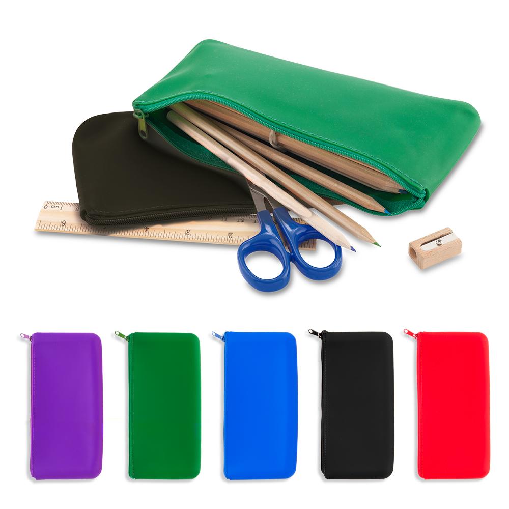 Estuche multiusos en silicona kamelot Azul front