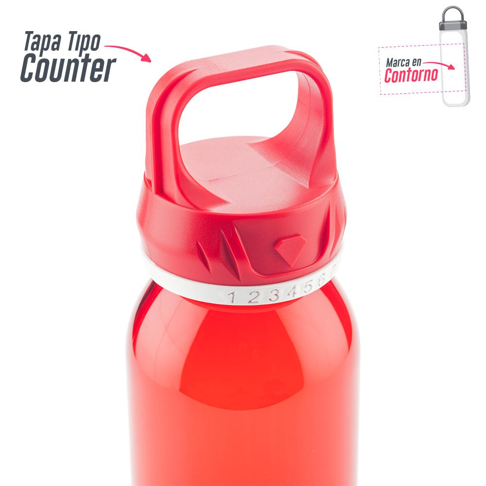 Botilito plastico counter 650ml Azul miniatura 7