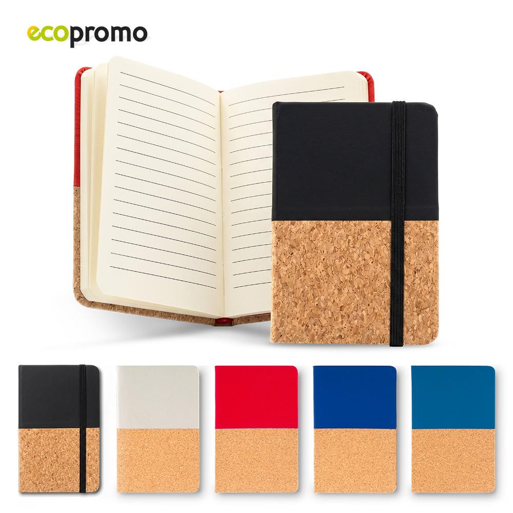 Mini libreta cork Azul Oscuro front