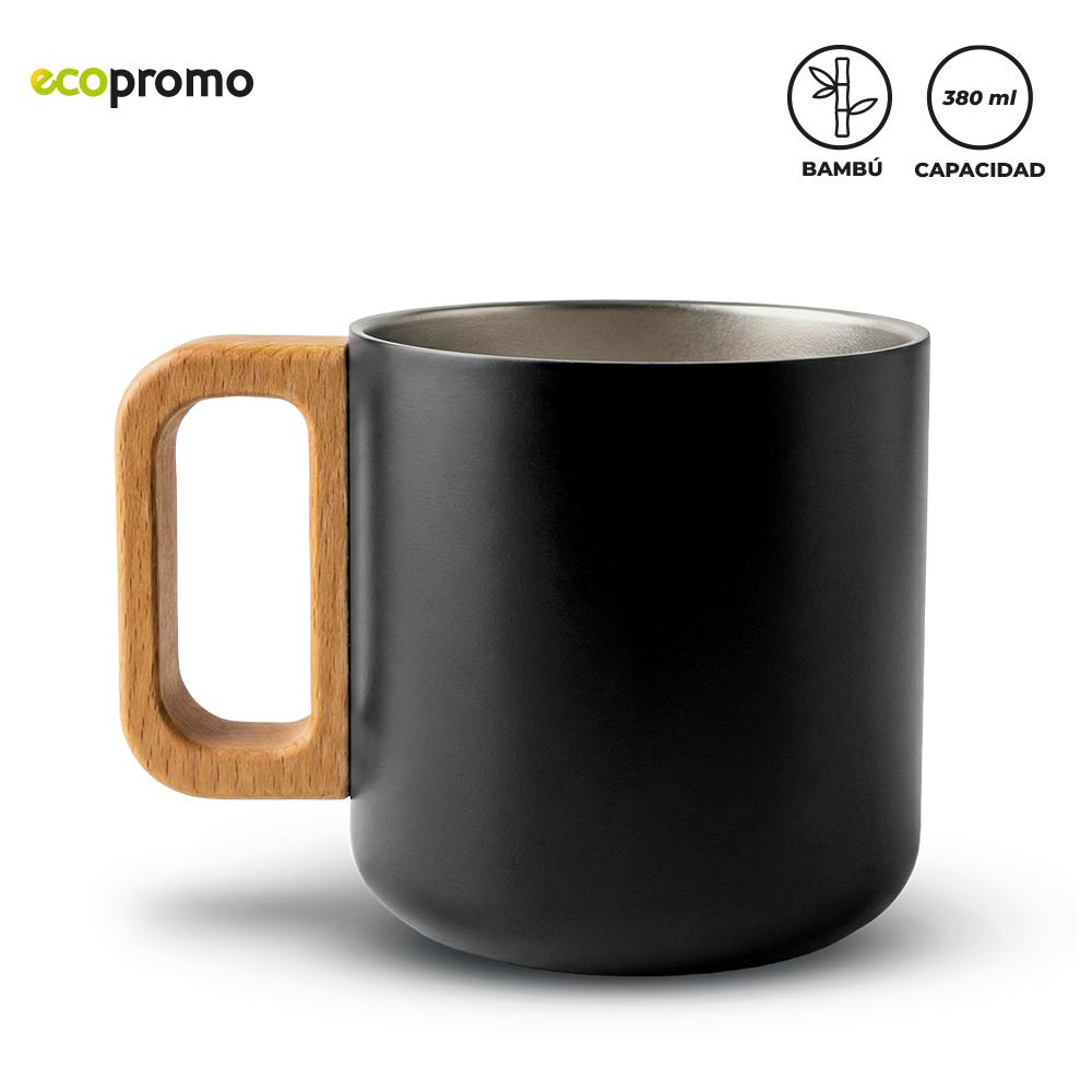 Mug metalico avenix 380 ml Silver front