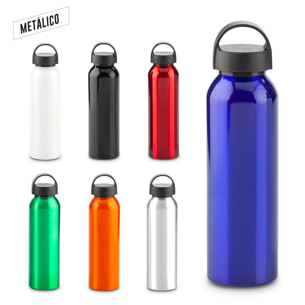Botilito metalico marcello 800ml Azul front