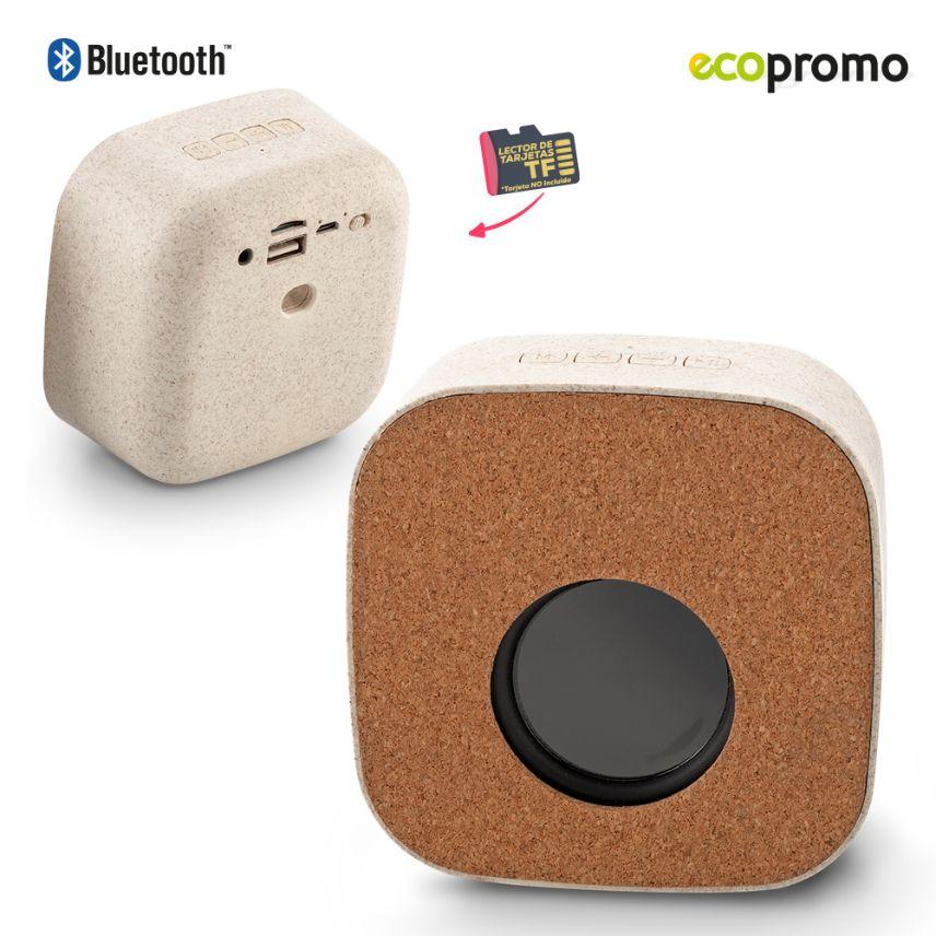Speaker bluetooth eco cork Natural-Corcho front