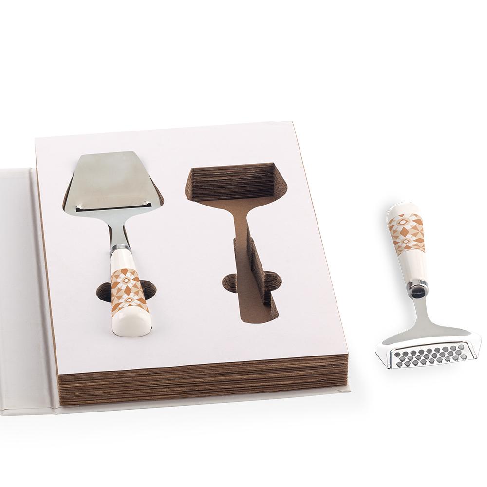Set de 2 utensilios para queso book - oferta oferta Cafe miniatura 3