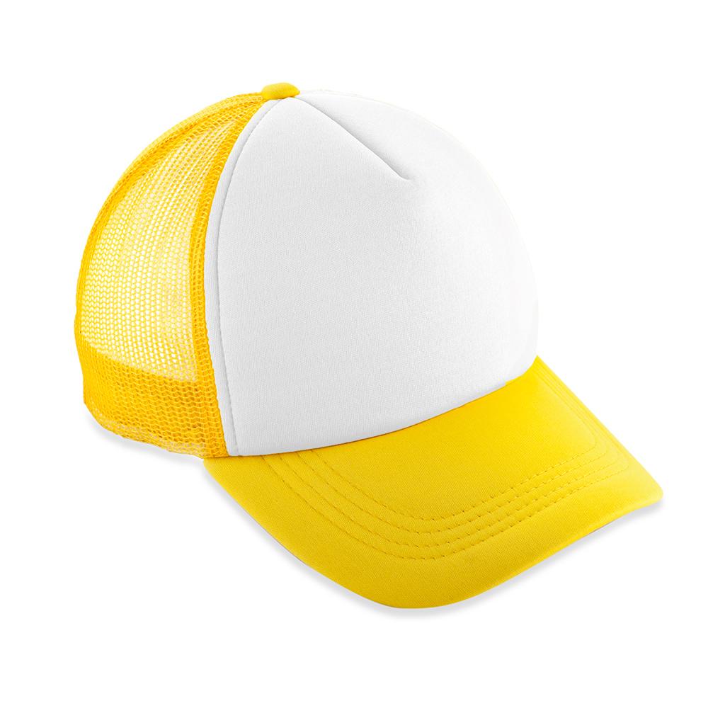 Gorra trucker .Blanco-Rojo miniatura 13