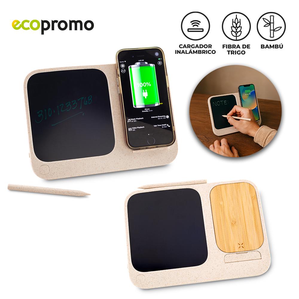Cargador inalambrico con tablero - oferta oferta Natural front