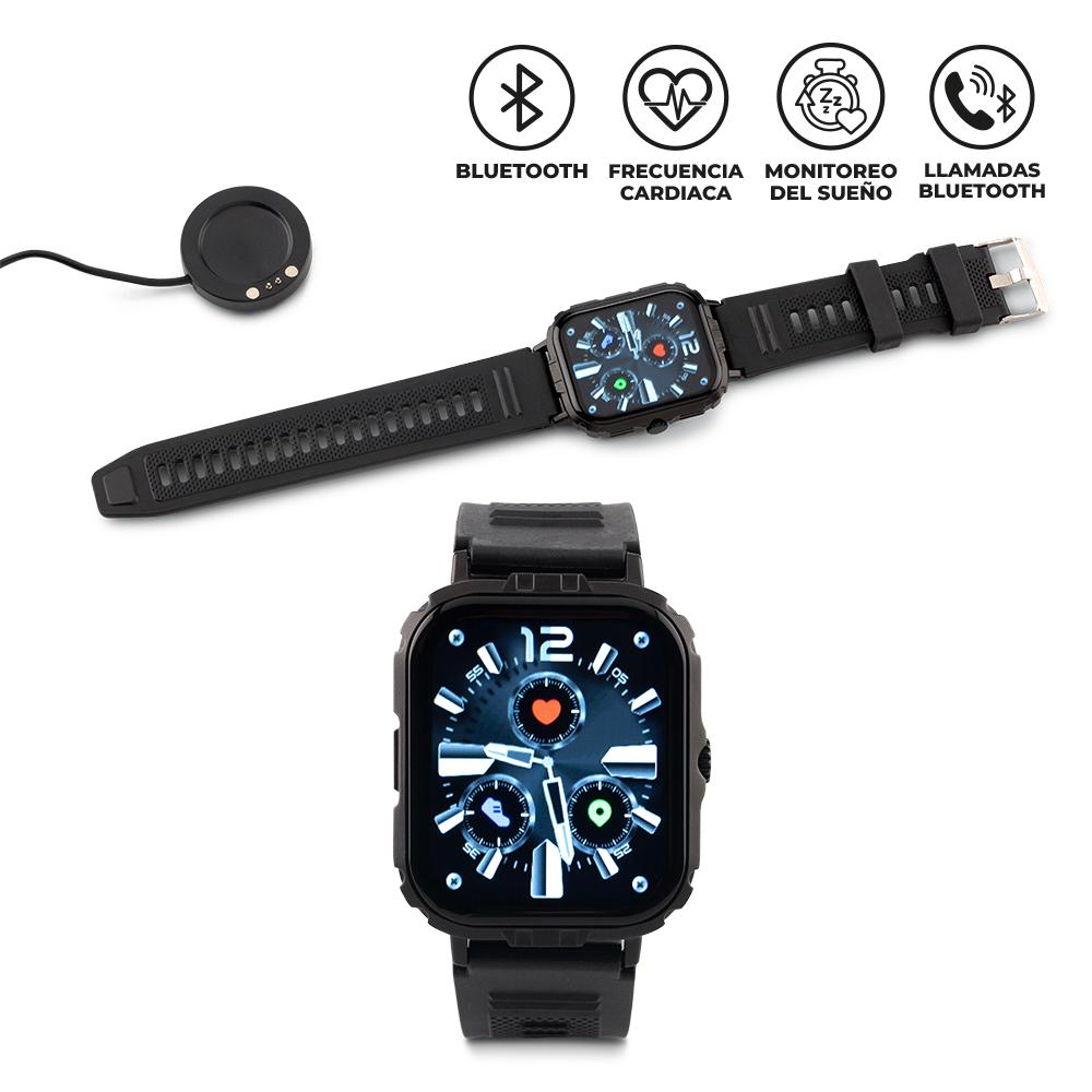 Reloj inteligente fyllex Negro front