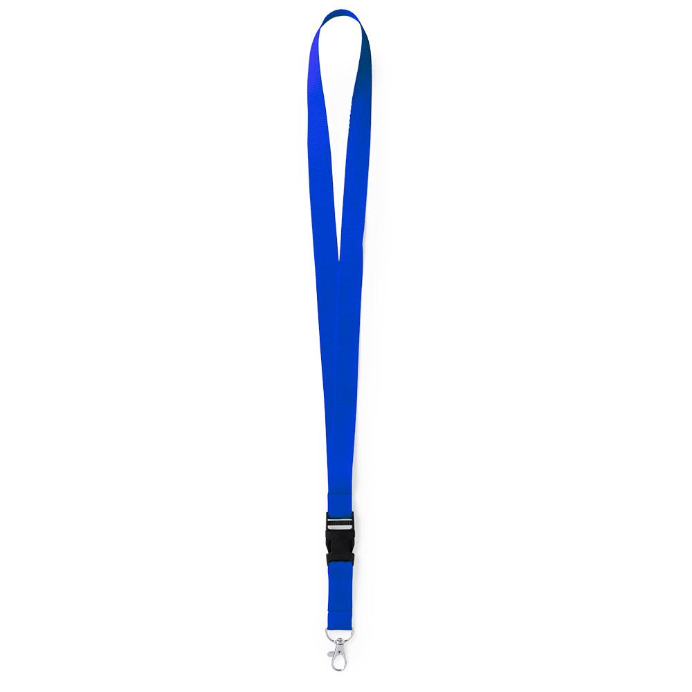 Cinta para portacarnet kunel Azul miniatura 5