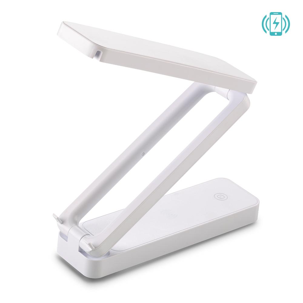 Cargador inalambrico con lampara flex - oferta oferta Blanco miniatura 4