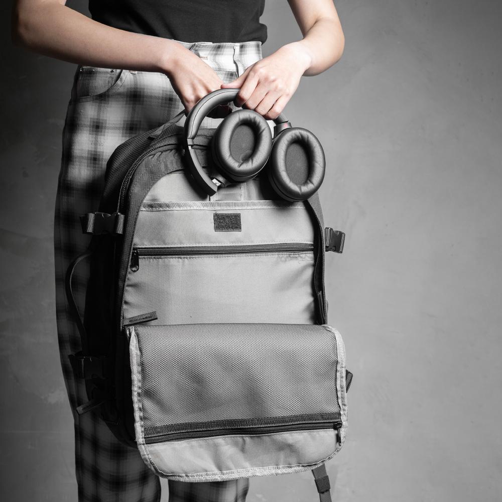 Morral backpack luno master ocean Negro miniatura 8