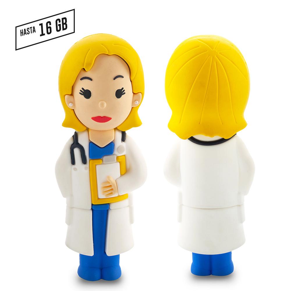 Pvc memoria usb medic 3d - ver of-228-ch precio neto PVC Doctor miniatura 5