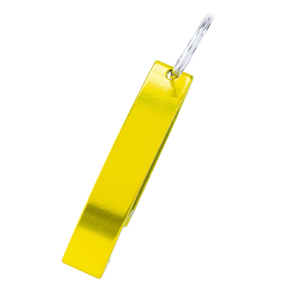 Llavero destapador orbis Amarillo miniatura 4