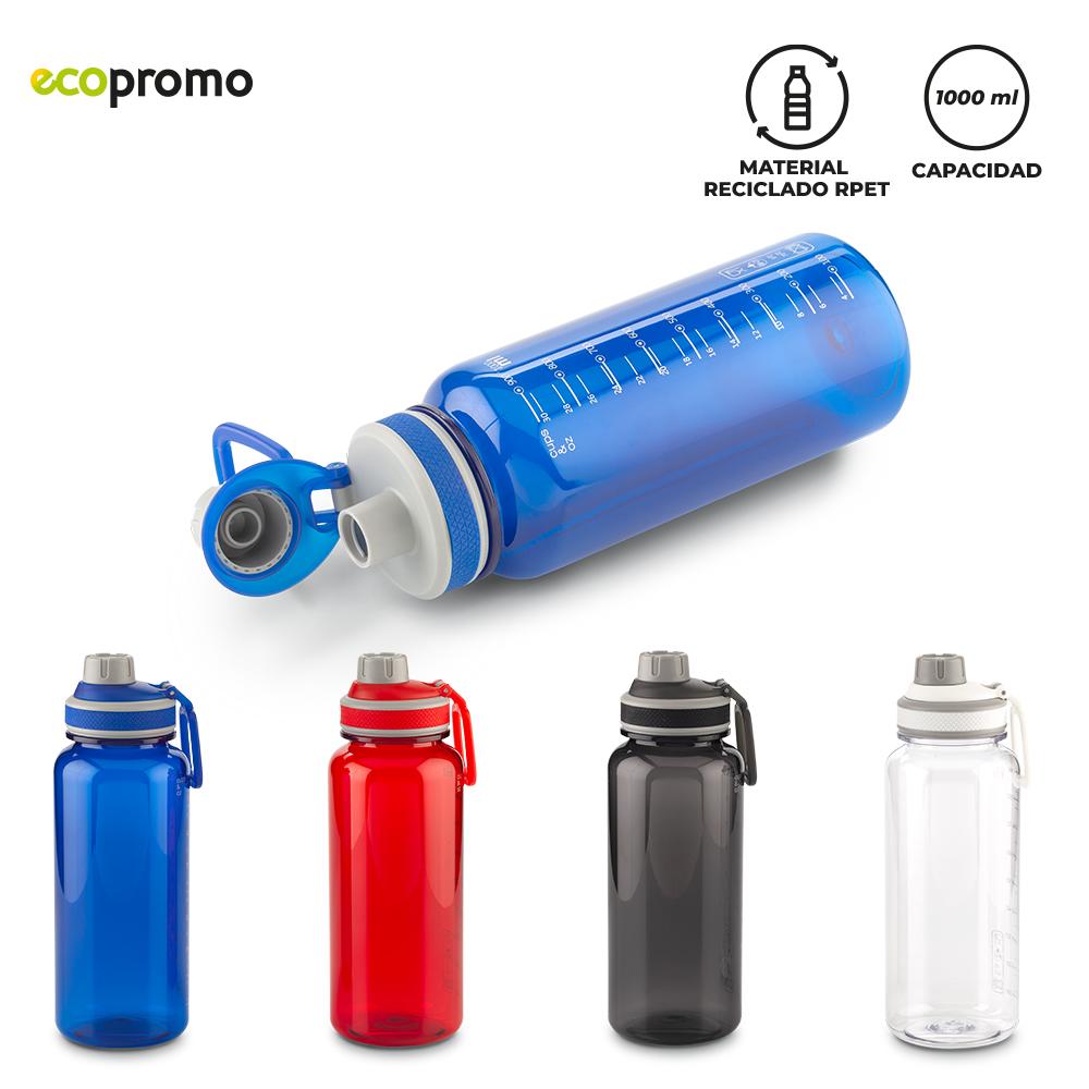 Botilito jormi 1000 ml Azul Transparente front