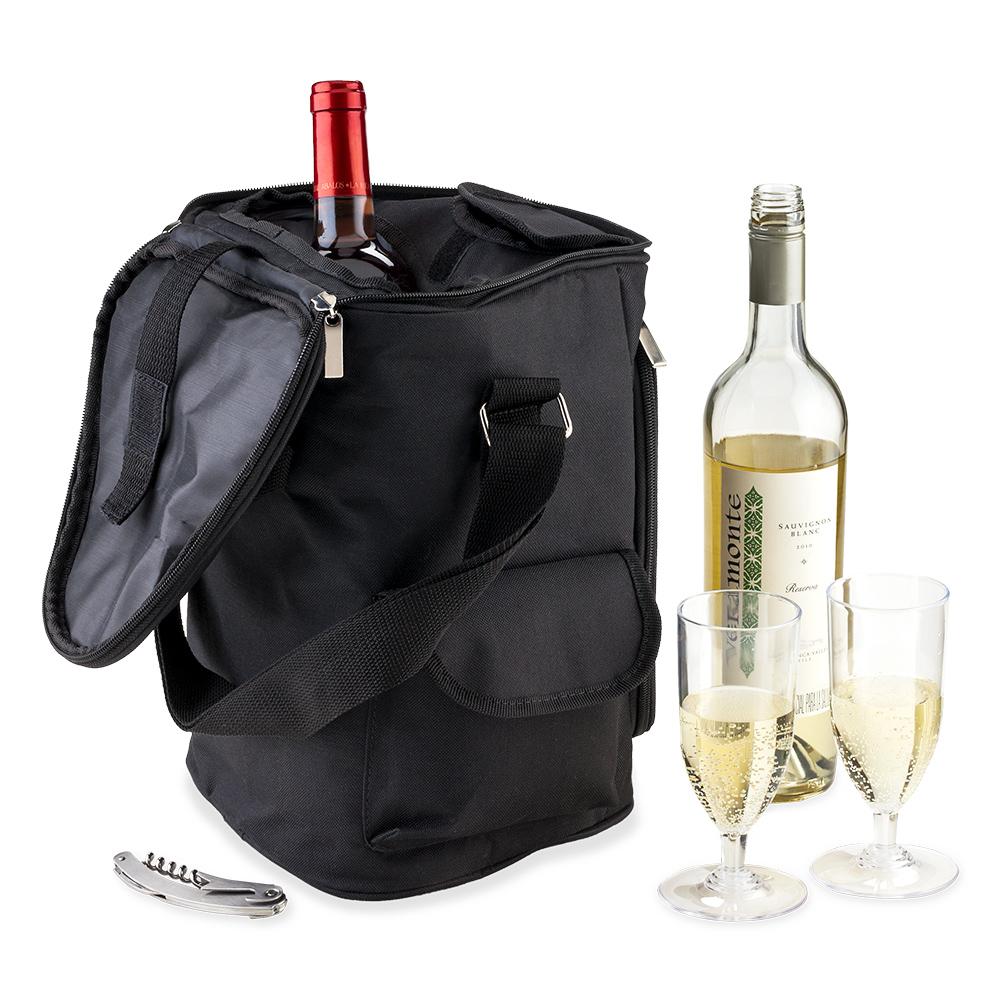 Nevera wine cooler bag - produccion nacional produccion nacional Negro (Ver Copa VA-157) front